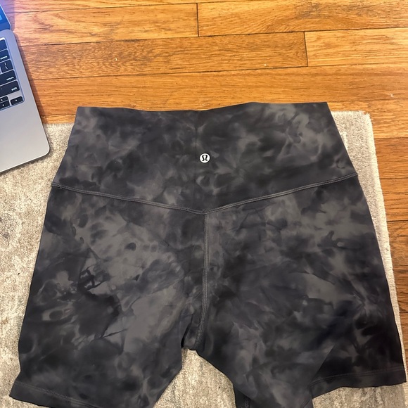 Lululemon Align Short *6" Diamond Dye Pitch Grey Graphite Grey - Picture 2 of 7